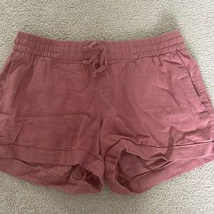 Linen shorts